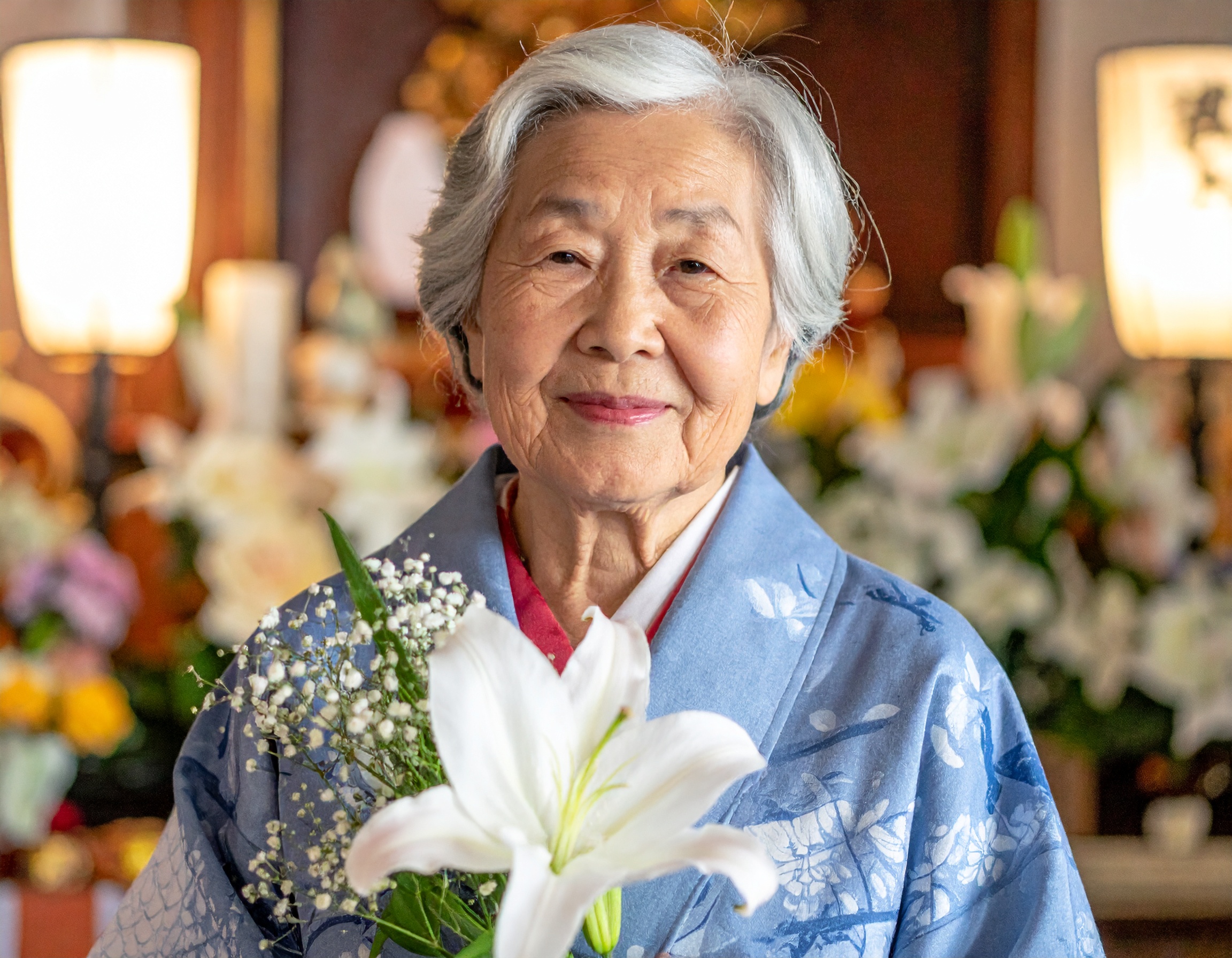 遺影をデジタルフォトフレームで！祭壇スライドショー設定方法